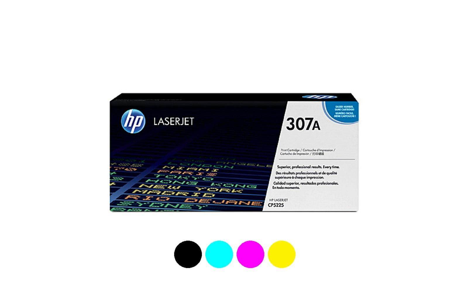 HP #307A Yellow Toner CE742A OEM