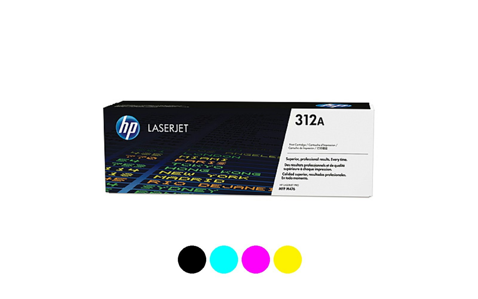 HP #312A Yellow Toner CF382A OEM