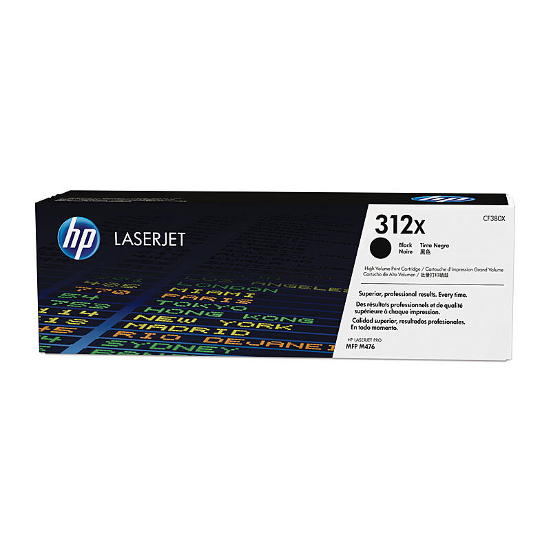 HP #312X Black Toner CF380X OEM