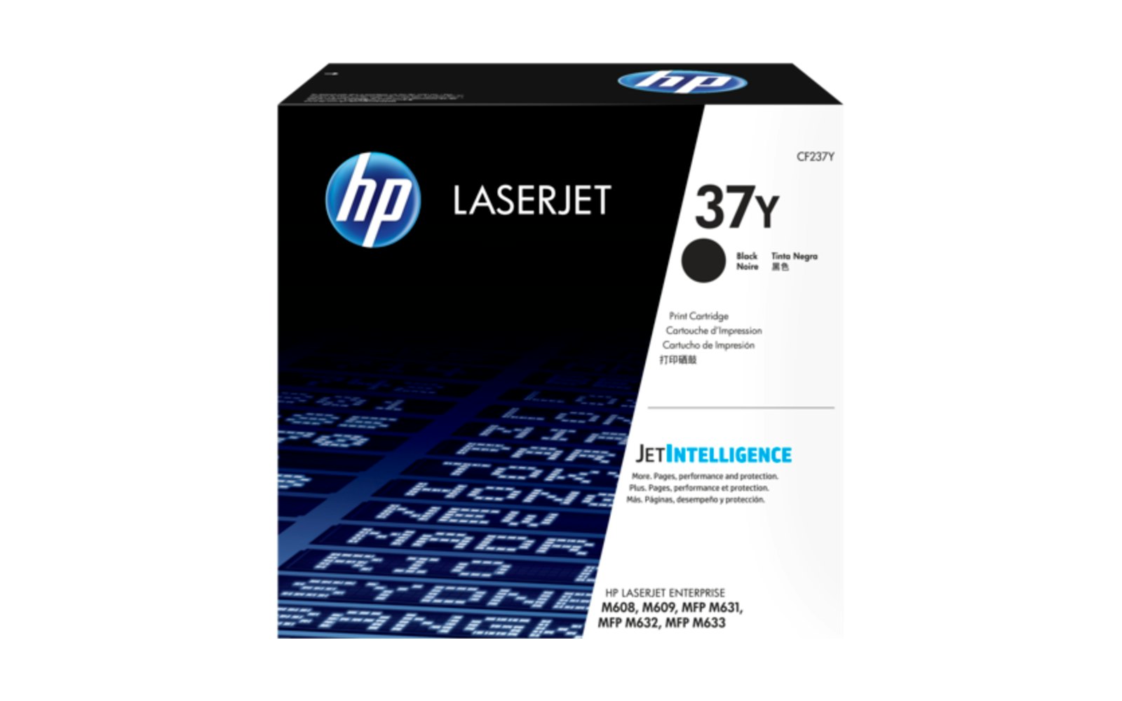 HP #37Y Black Toner CF237Y OEM