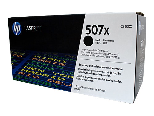 HP #507X Black Toner CE400X OEM