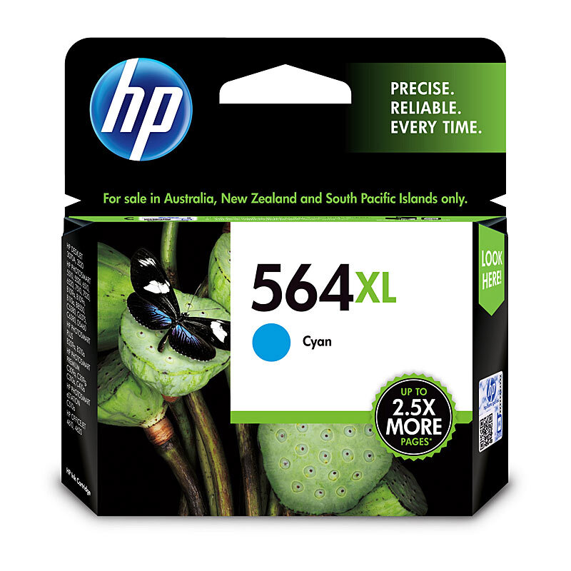 HP #564 Cyan XL Ink CB323WA OEM HP #564 Cyan XL Ink CB323WA OEM