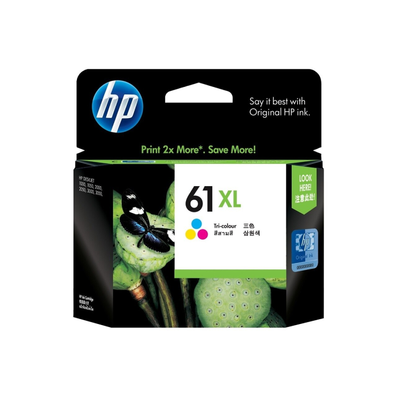 HP #61XL Tri Col Ink CH564WA OEM