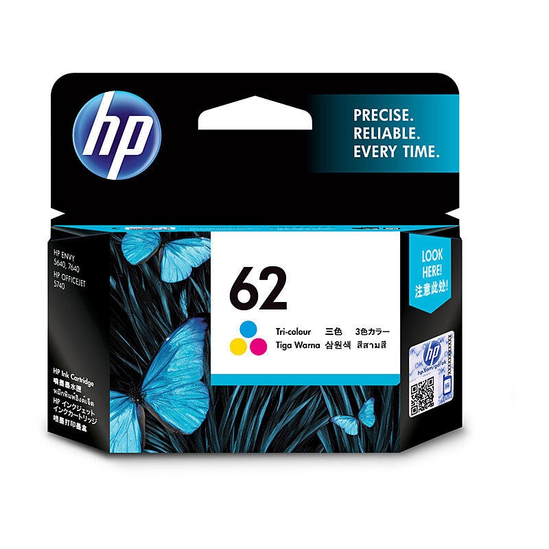 HP #62 Tri ColourInk C2P06AA OEM