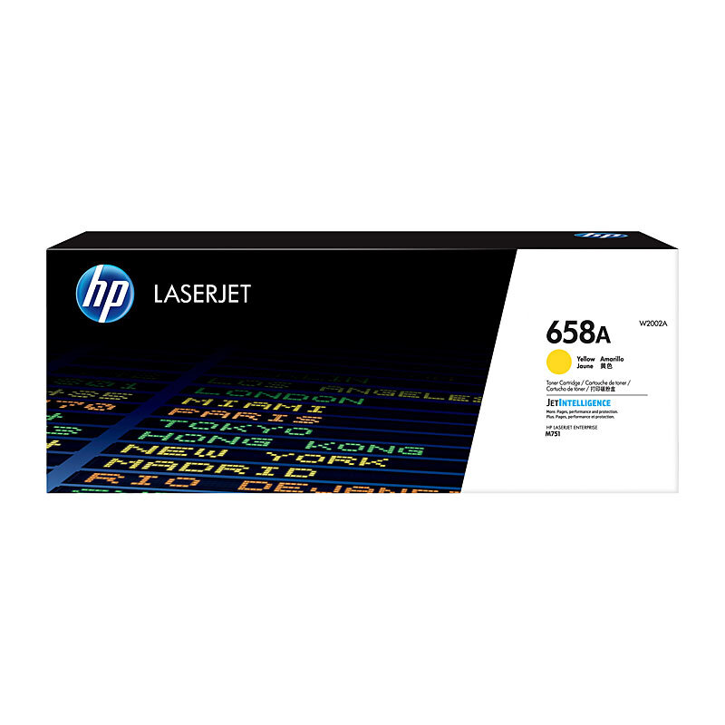 HP #658A Yellow Toner W2002A OEM HP #658A Yellow Toner W2002A OEM