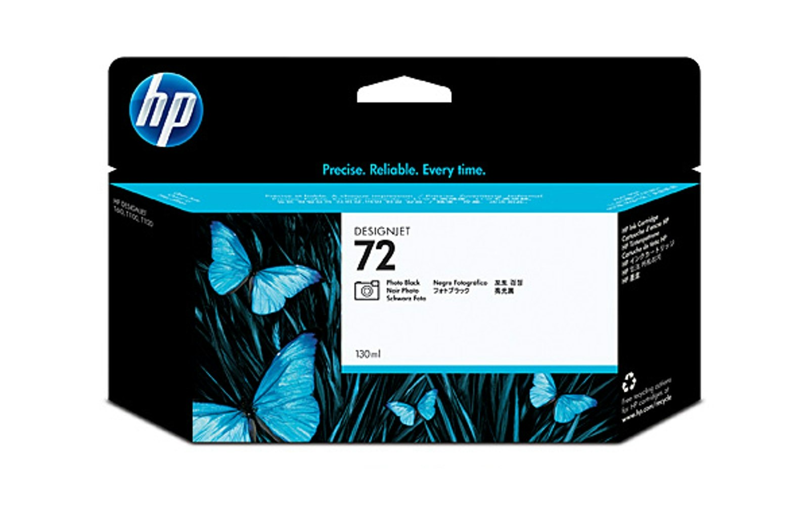HP #72 130ml Photo Blk C9370A OEM