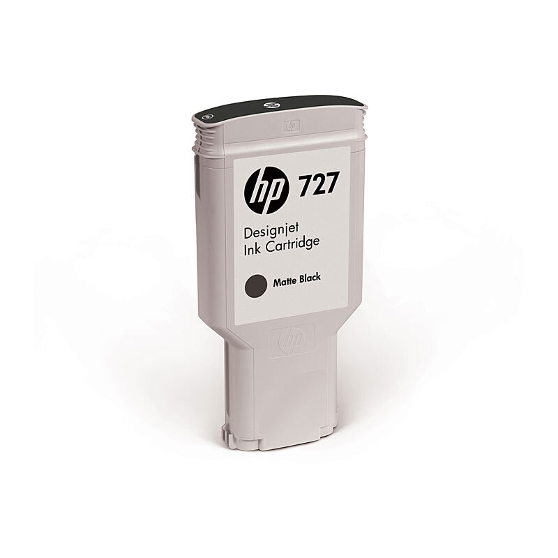 HP #727 300ml Matte Black 3WX19A OEM