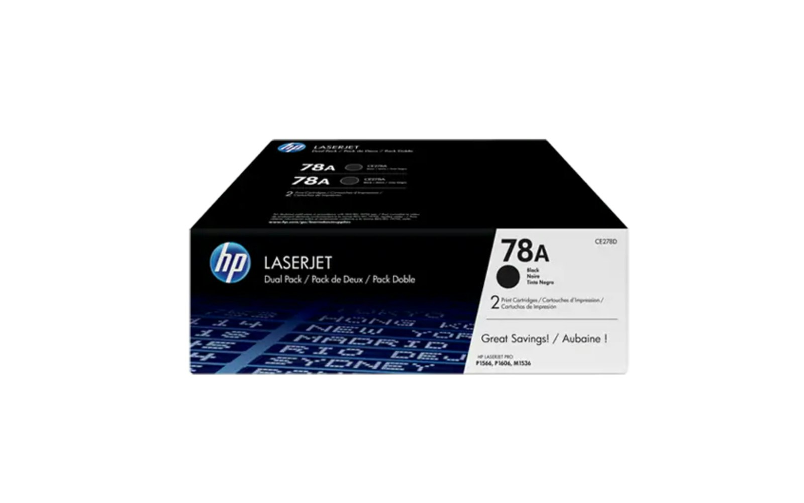 HP #78A Twin Pack CE278AD OEM