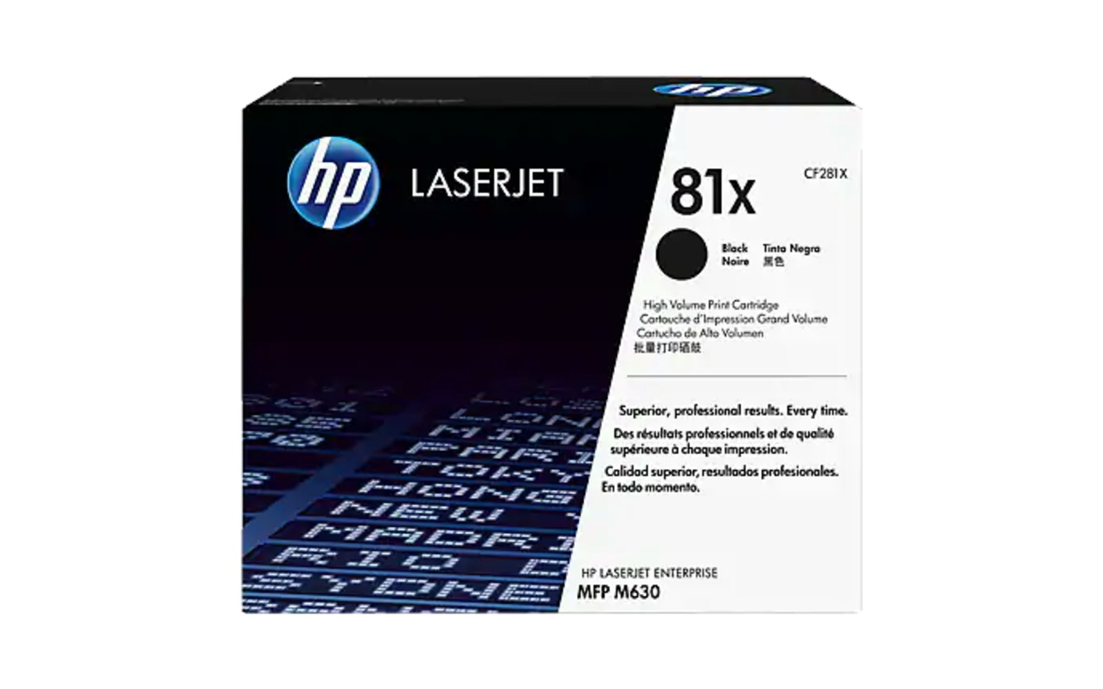 HP #81X Black Toner CF281X OEM