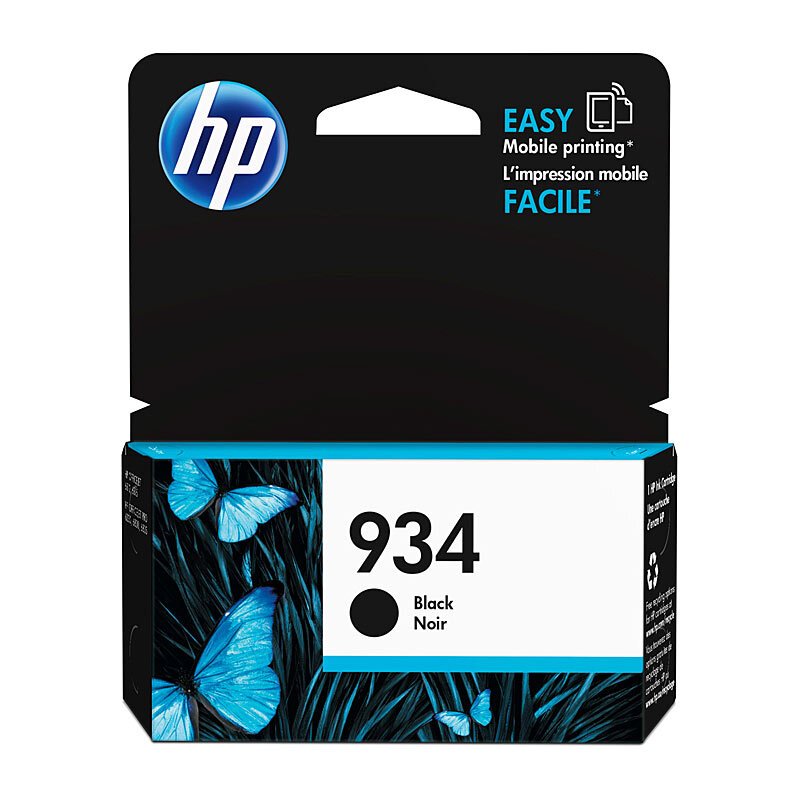 HP #934 Black Ink C2P19AA OEM