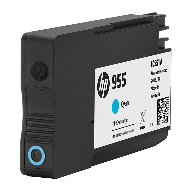HP #955 Cyan Ink L0S51AA OEM