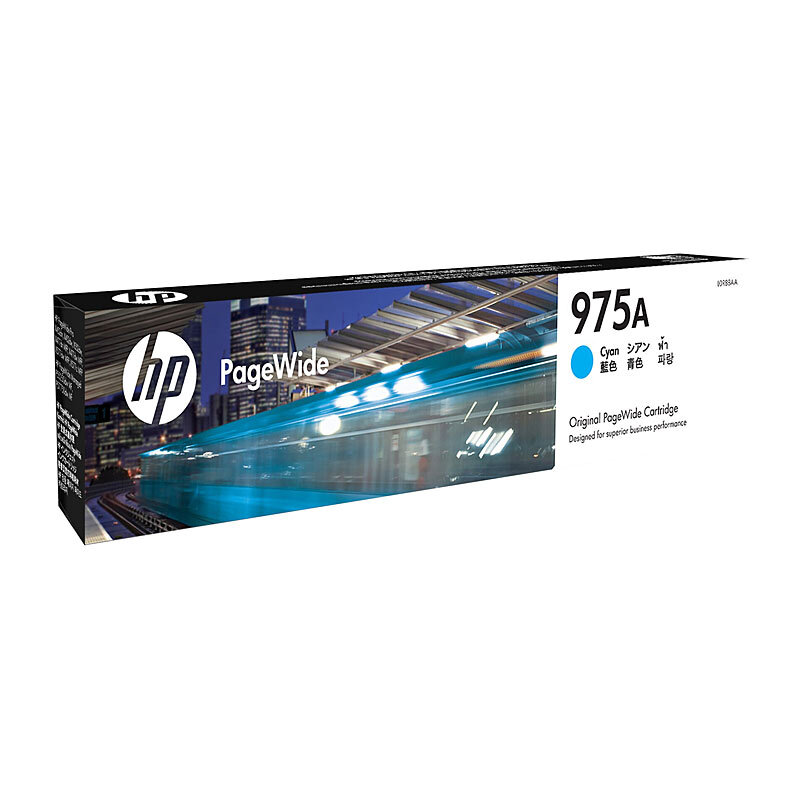 HP #975A Cyan Ink L0R88AA OEM