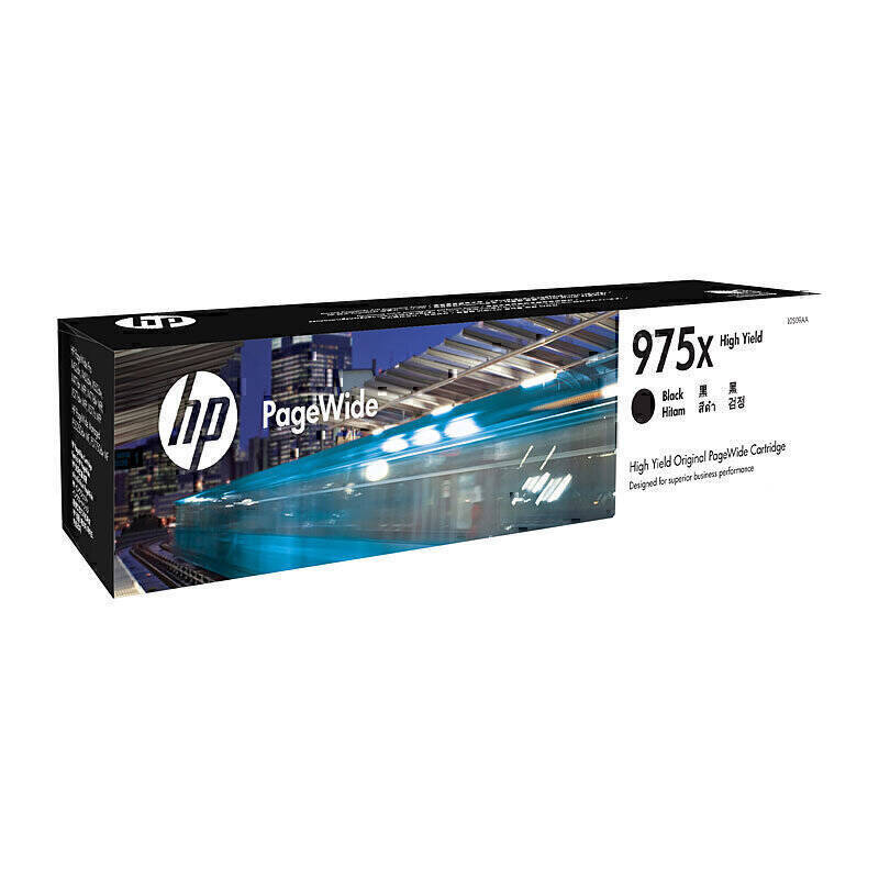 HP #975X Black Ink L0S09AA OEM