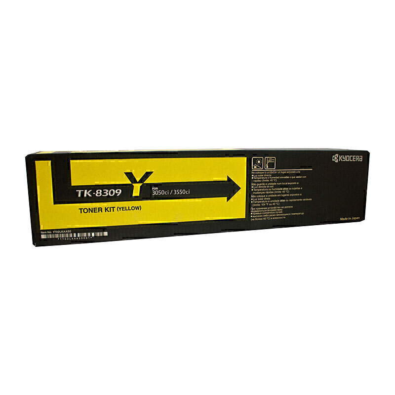 Kyocera TK8309Y Yellow Toner OEM Kyocera TK8309Y Yellow Toner OEM