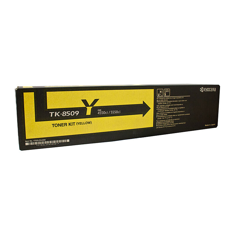 Kyocera TK8509Y Yellow Toner OEM