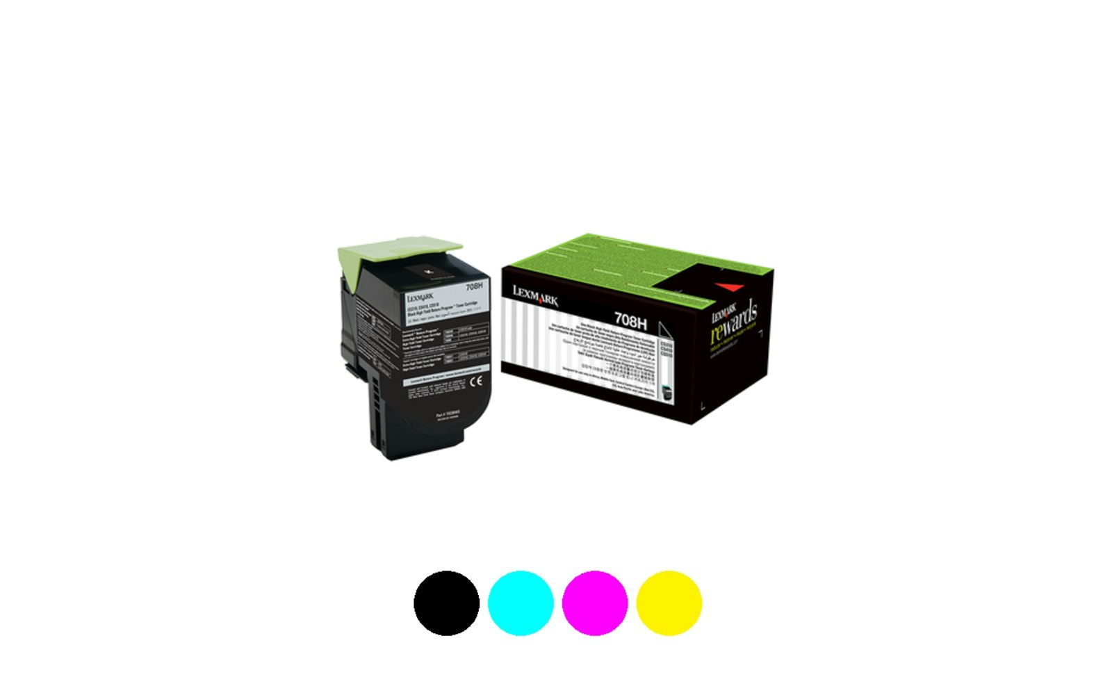 Lexmark 708HY HY Yellow Toner OEM Lexmark 708HY HY Yellow Toner OEM