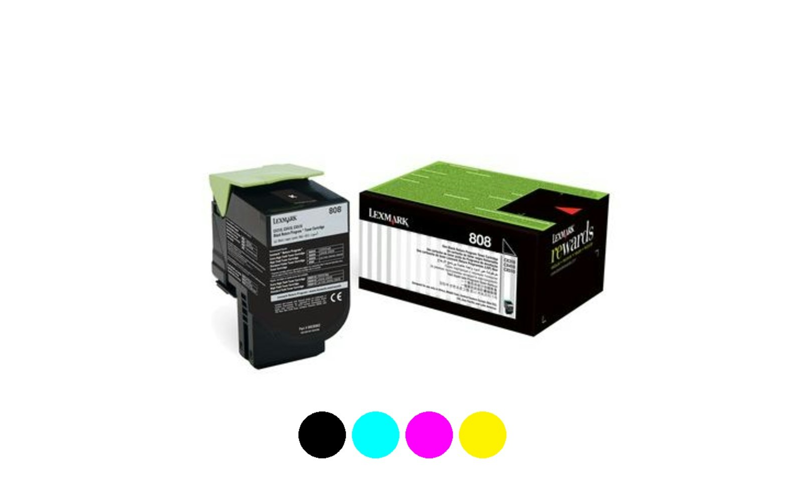Lexmark 808C Cyan Toner OEM