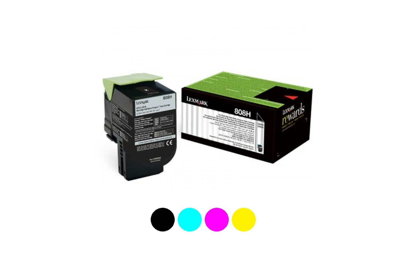 Lexmark 808HK HY Black Toner OEM