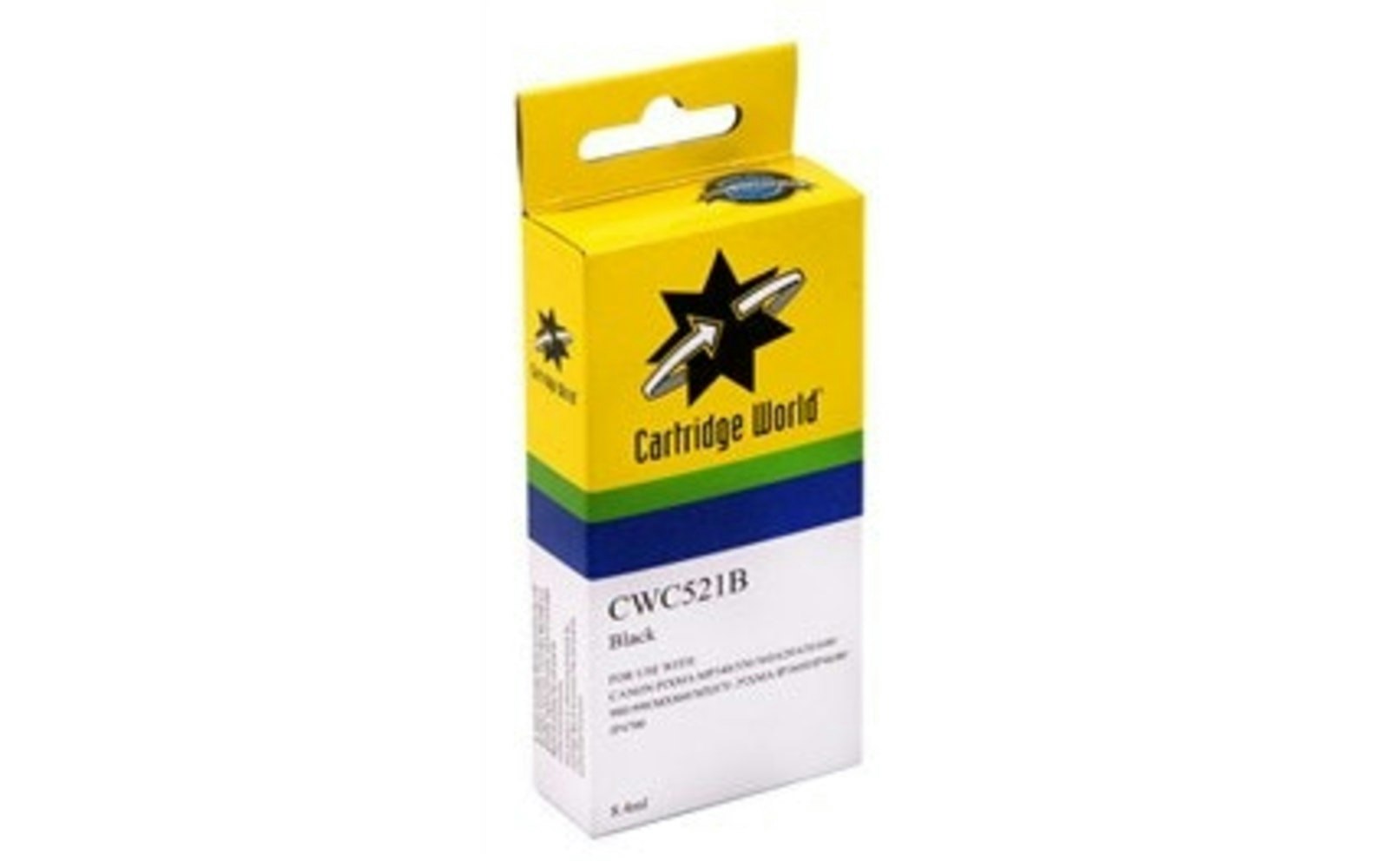 Cartridge World Canon CLI-521BK Black Ink Cartridge Cartridge World Canon CLI-521BK Black Ink Cartridge