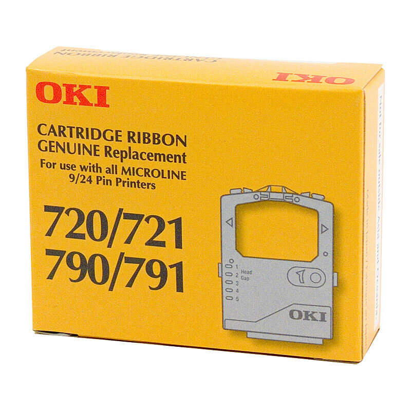 Oki Black Ribbon 720/21/90/91 Oki Black Ribbon 720/21/90/91