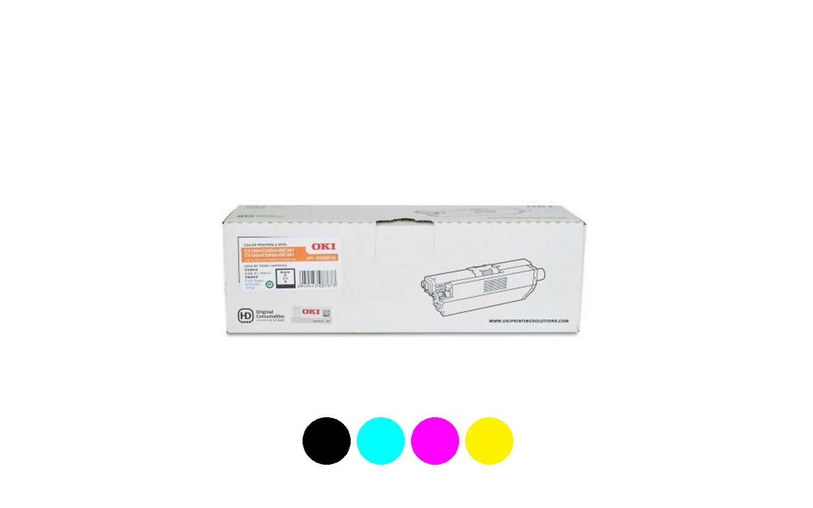 Oki C310DN Cyan Toner OEM