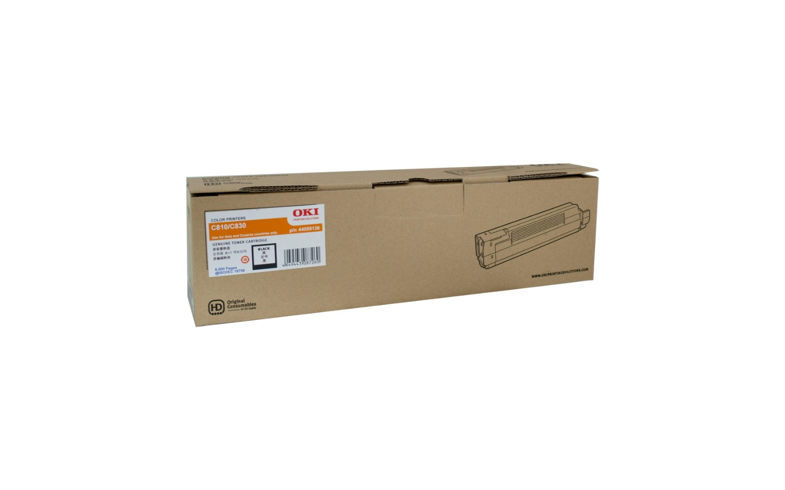 Oki C810 Black Toner OEM Oki C810 Black Toner OEM