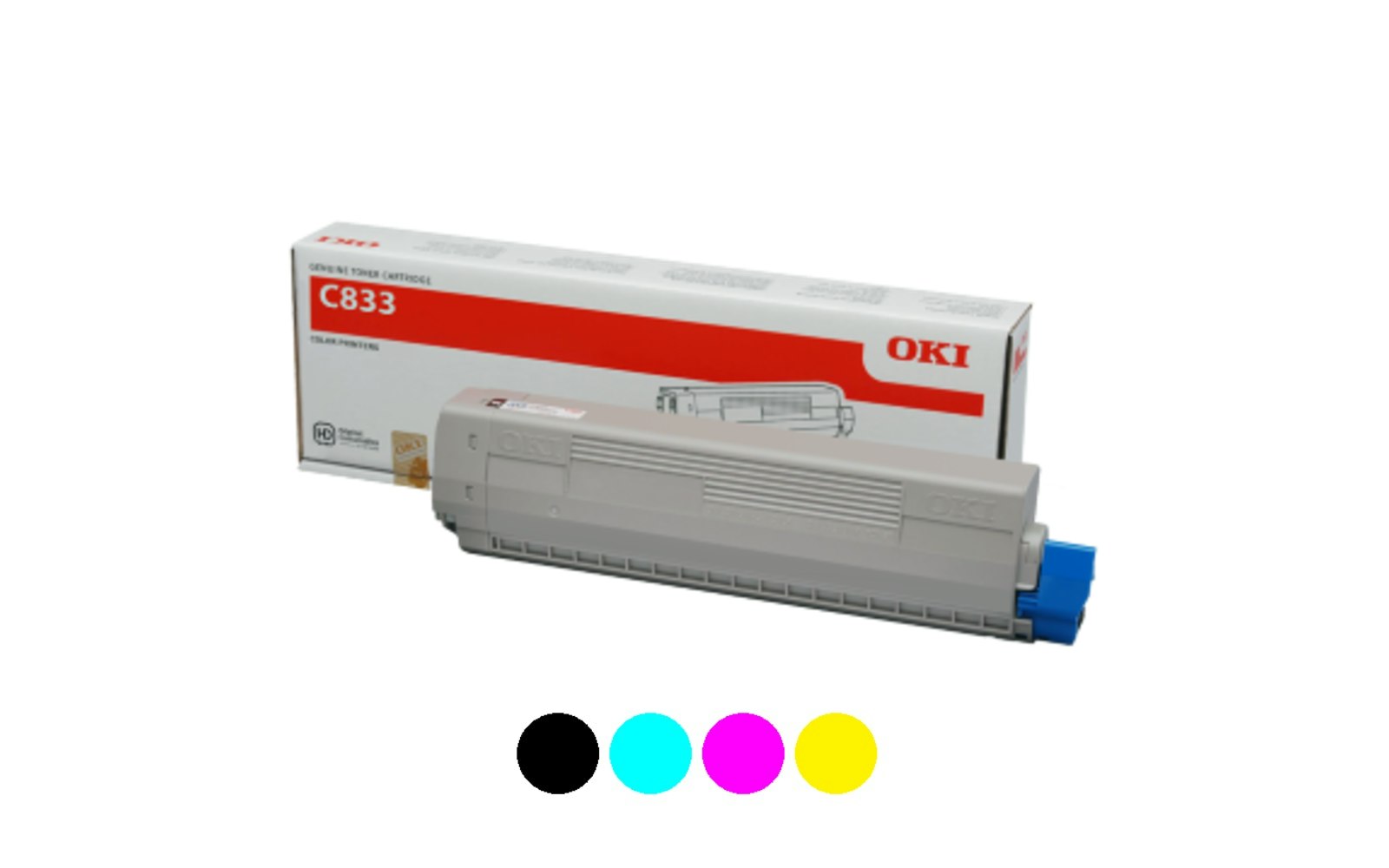 Oki C833N Black Toner OEM
