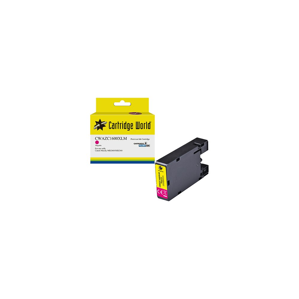 Cartridge World Canon PGI-1600XLM Magenta Ink Cartridge Cartridge World Canon PGI-1600XLM Magenta Ink Cartridge