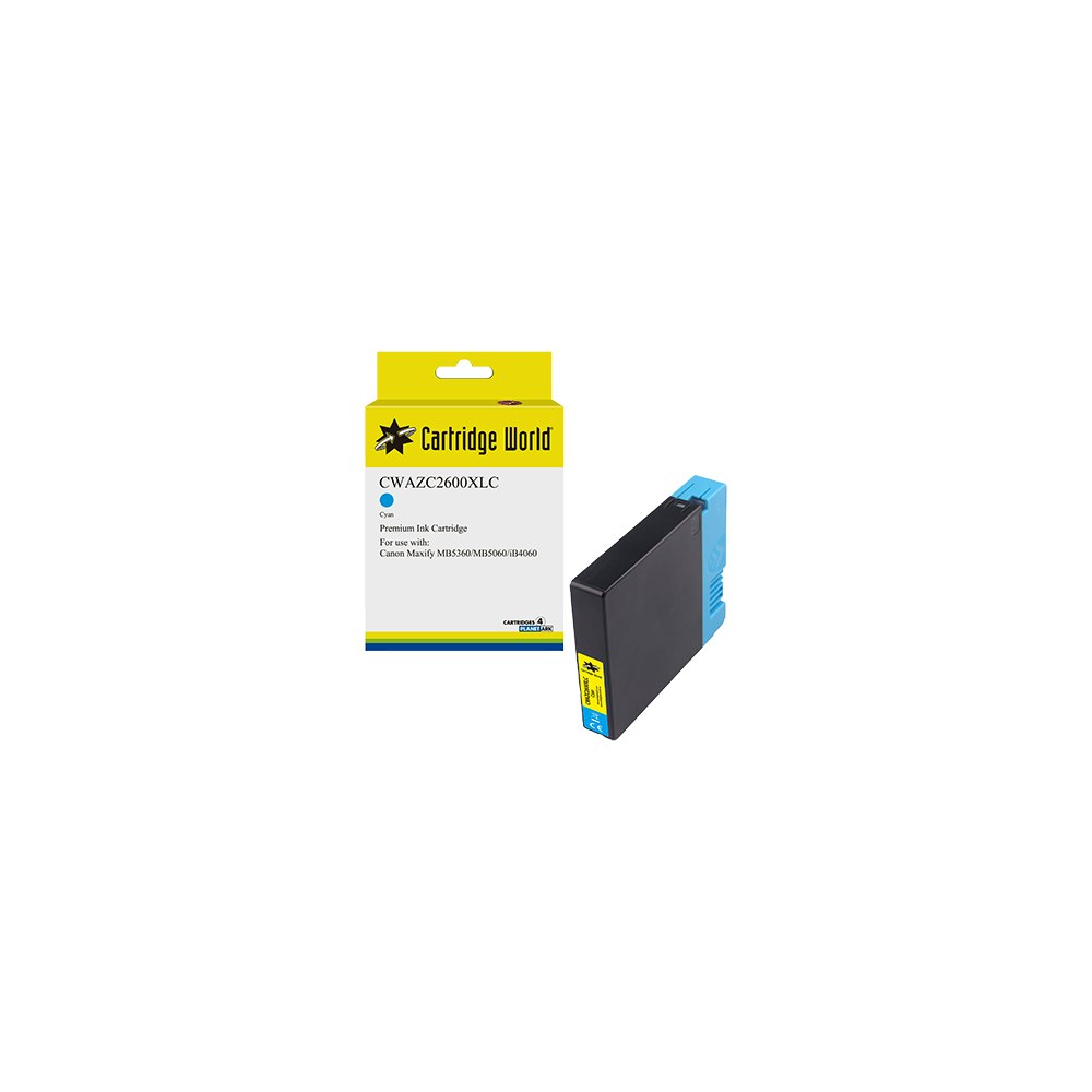 Cartridge World Canon PGI-2600XLC Cyan Ink Cartridge Cartridge World Canon PGI-2600XLC Cyan Ink Cartridge