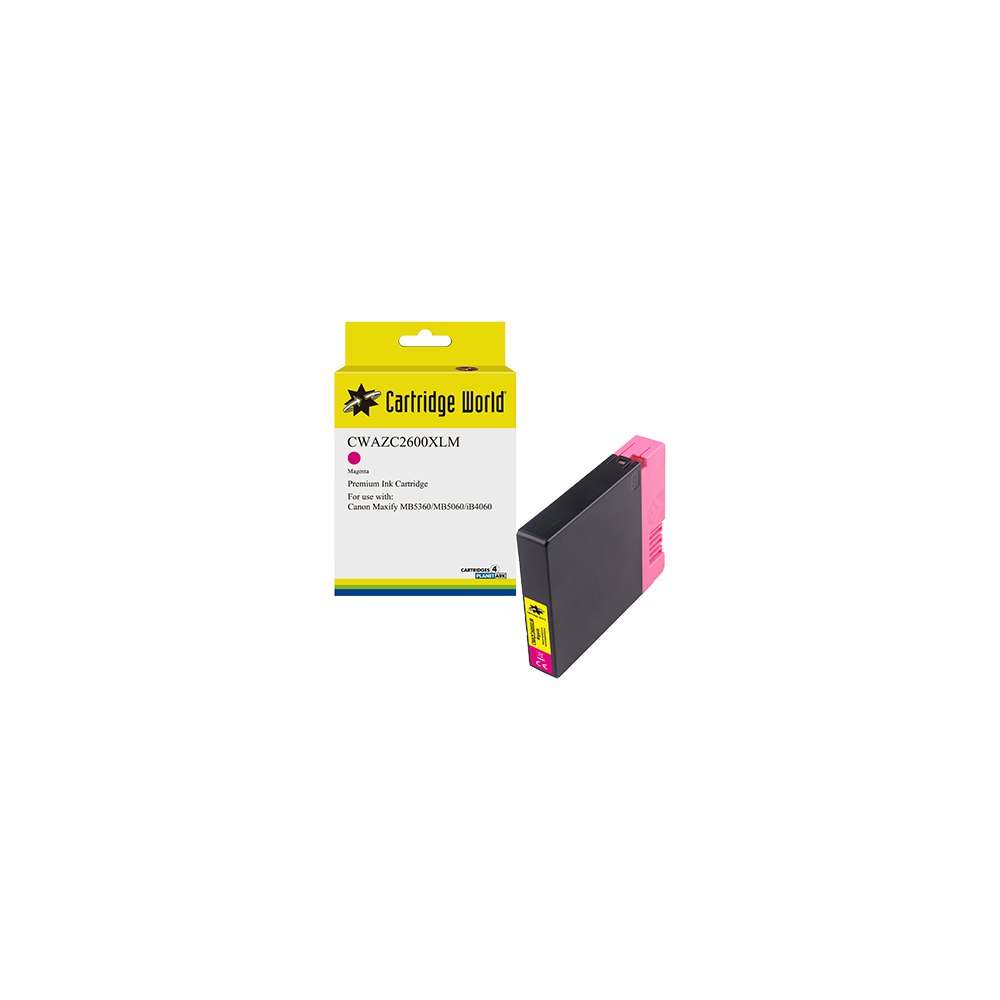 Cartridge World Canon PGI-2600XLM Magenta Ink Cartridge Cartridge World Canon PGI-2600XLM Magenta Ink Cartridge