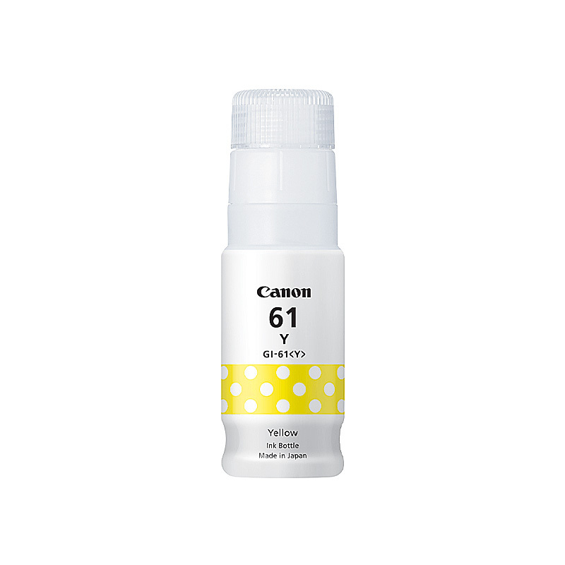 Canon GI61 Yellow Ink Bottle OEM Canon GI61 Yellow Ink Bottle OEM