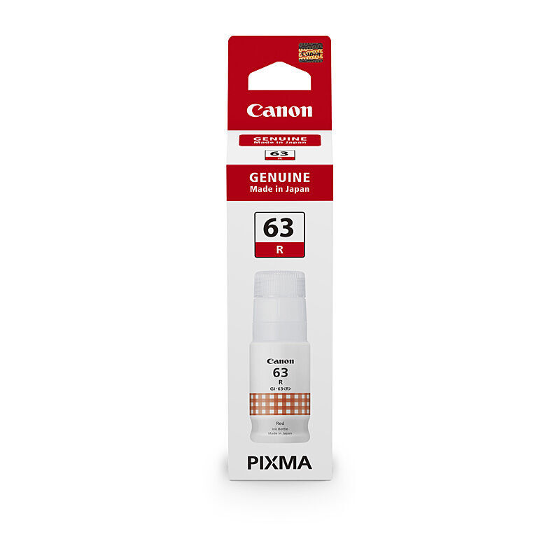Canon GI63 Red Ink Bottle OEM