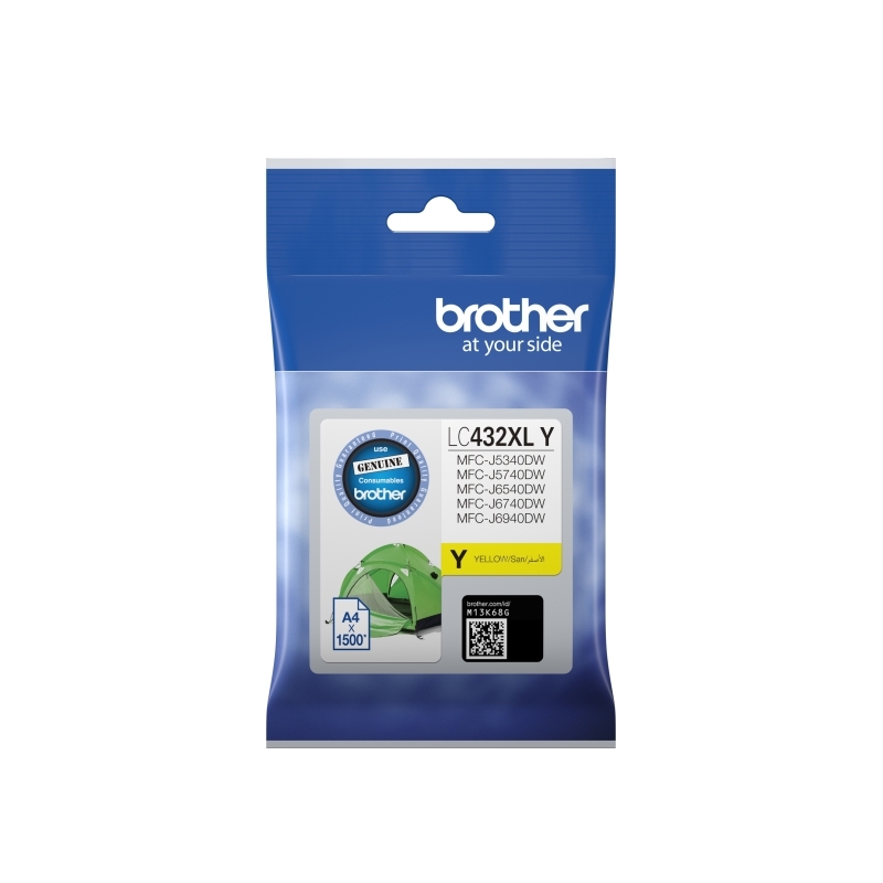 Brother LC-432XL Yell Ink Cartridge OEM