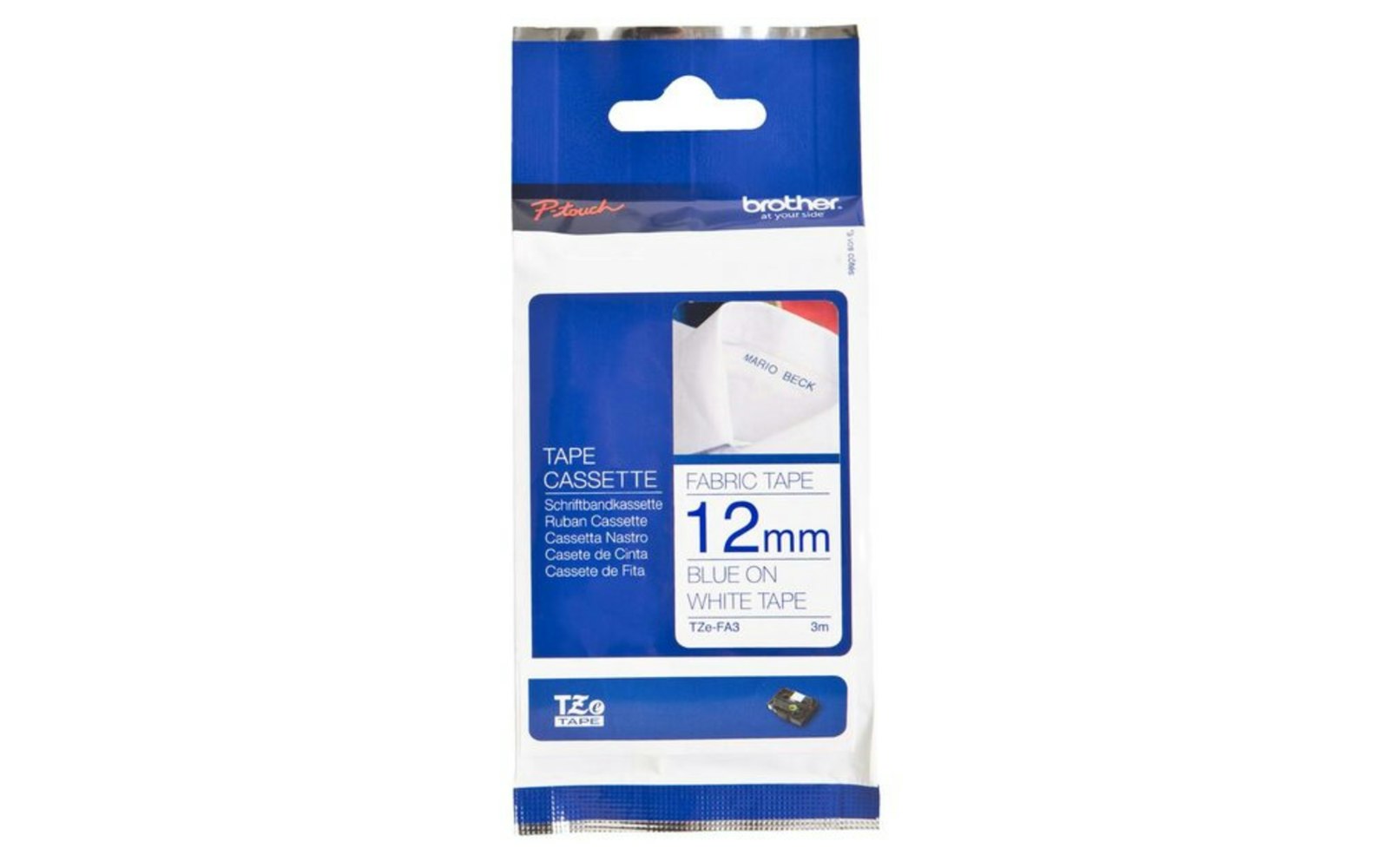 Brother TZeFA3 Fabric Tape