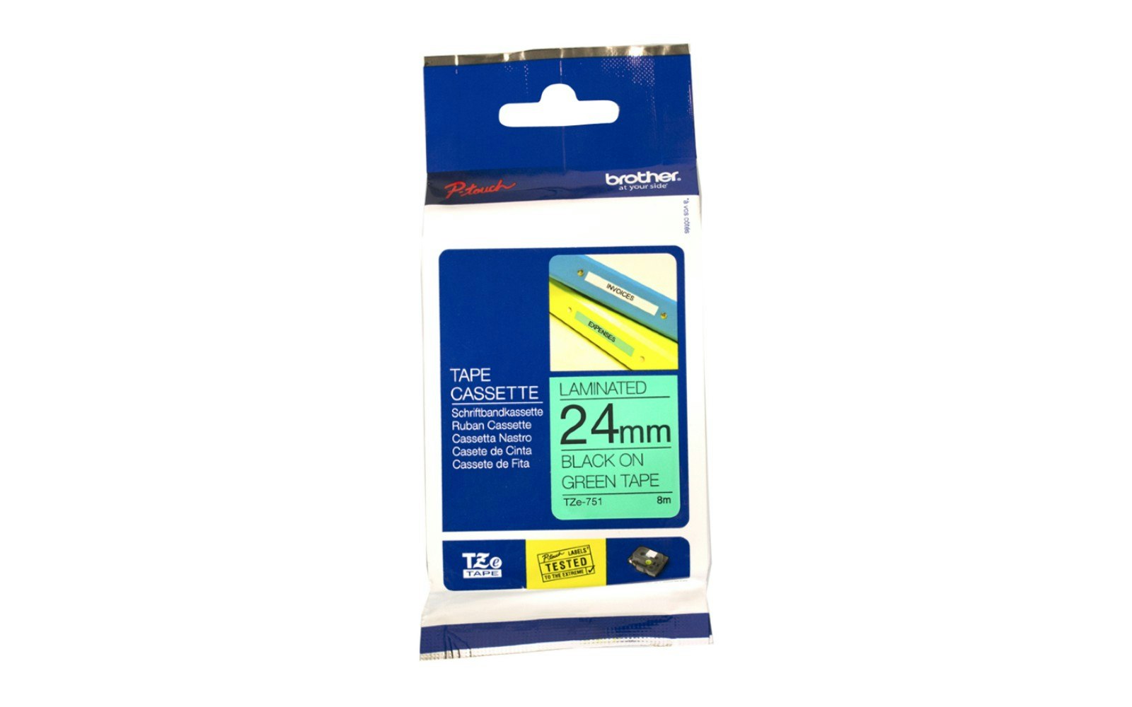 Brother TZe751 Labelling Tape Brother TZe751 Labelling Tape