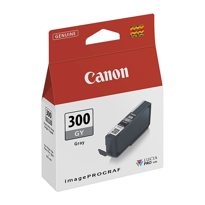 Canon PFI300 Ink Tank Grey OEM