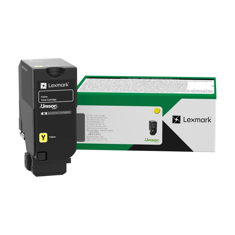 Lexmark 71C1HY0 HY Yellow Toner Lexmark 71C1HY0 HY Yellow Toner