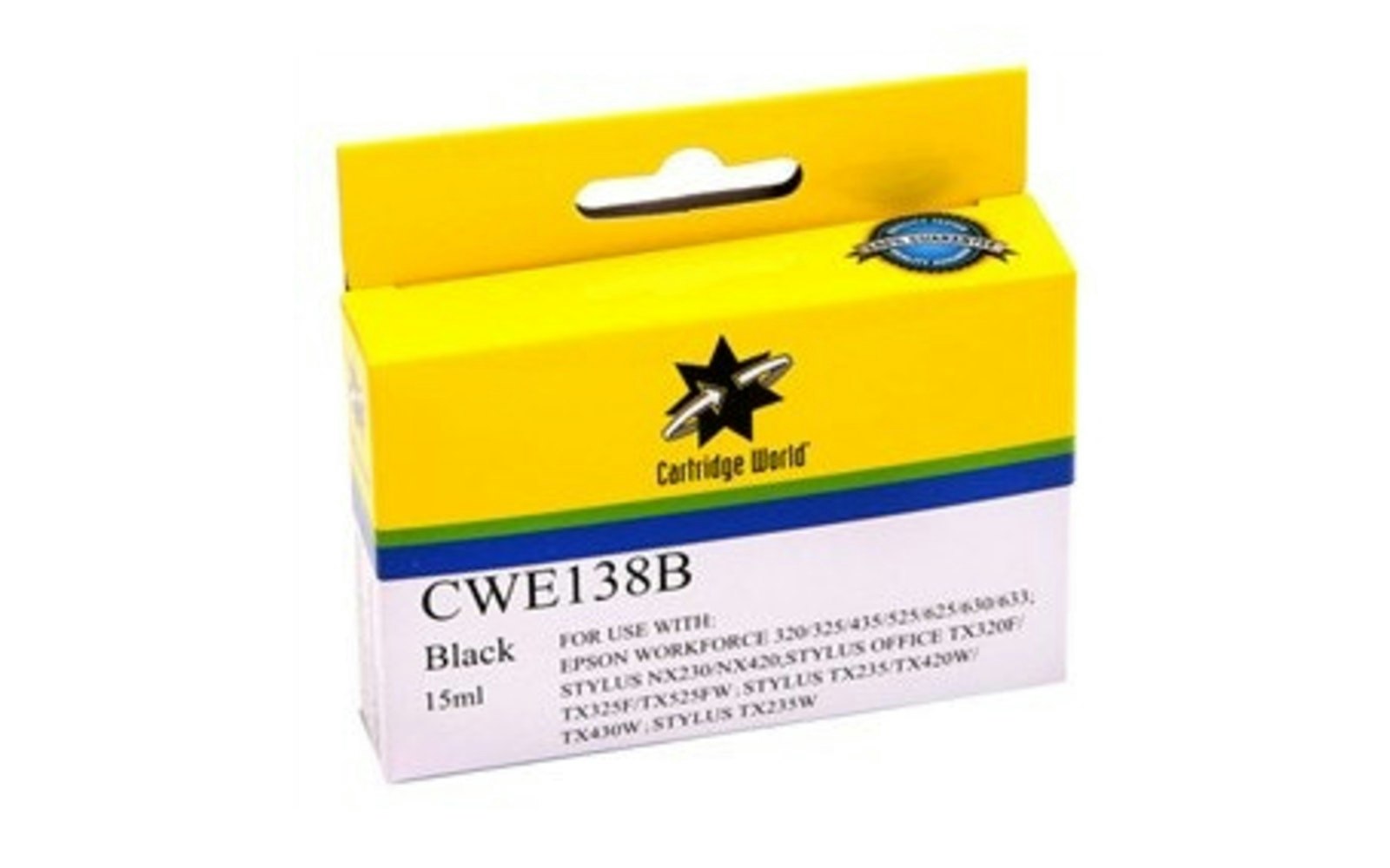 Cartridge World Epson 138B Black Ink Cartridge Cartridge World Epson 138B Black Ink Cartridge