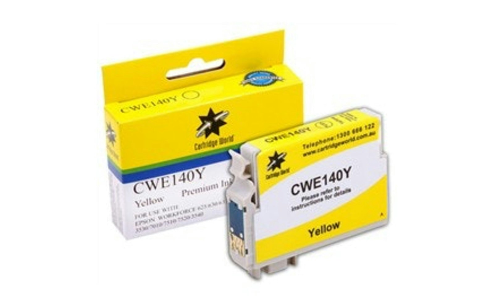Cartridge World Epson 140Y Yellow Ink Cartridge Cartridge World Epson 140Y Yellow Ink Cartridge