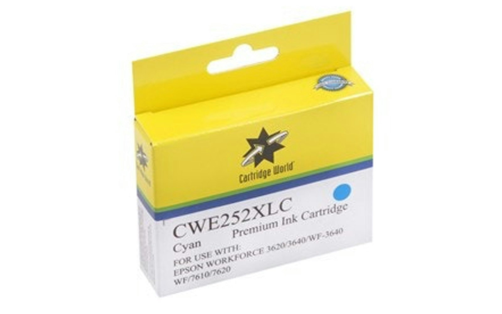 Cartridge World Epson 252XLC Cyan Ink Cartridge Cartridge World Epson 252XLC Cyan Ink Cartridge