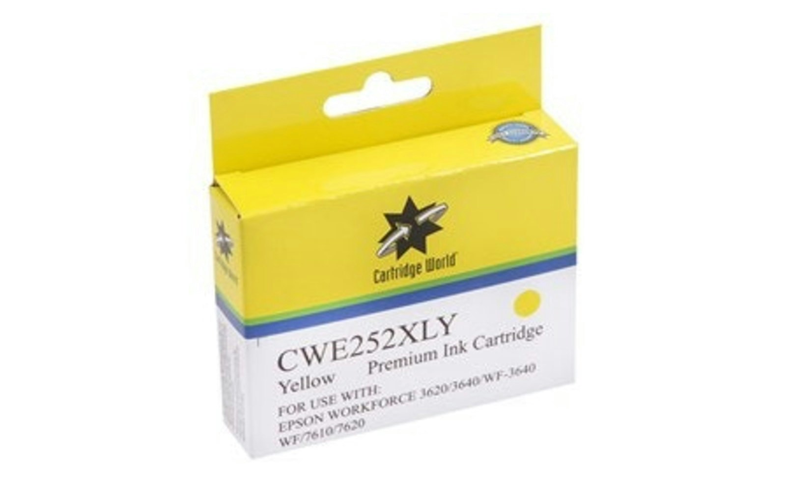 Cartridge World Epson 252XLY Yellow Ink Cartridge