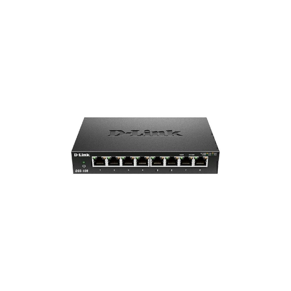 D-LINK DGS-108 Desktop Switch D-LINK DGS-108 Desktop Switch