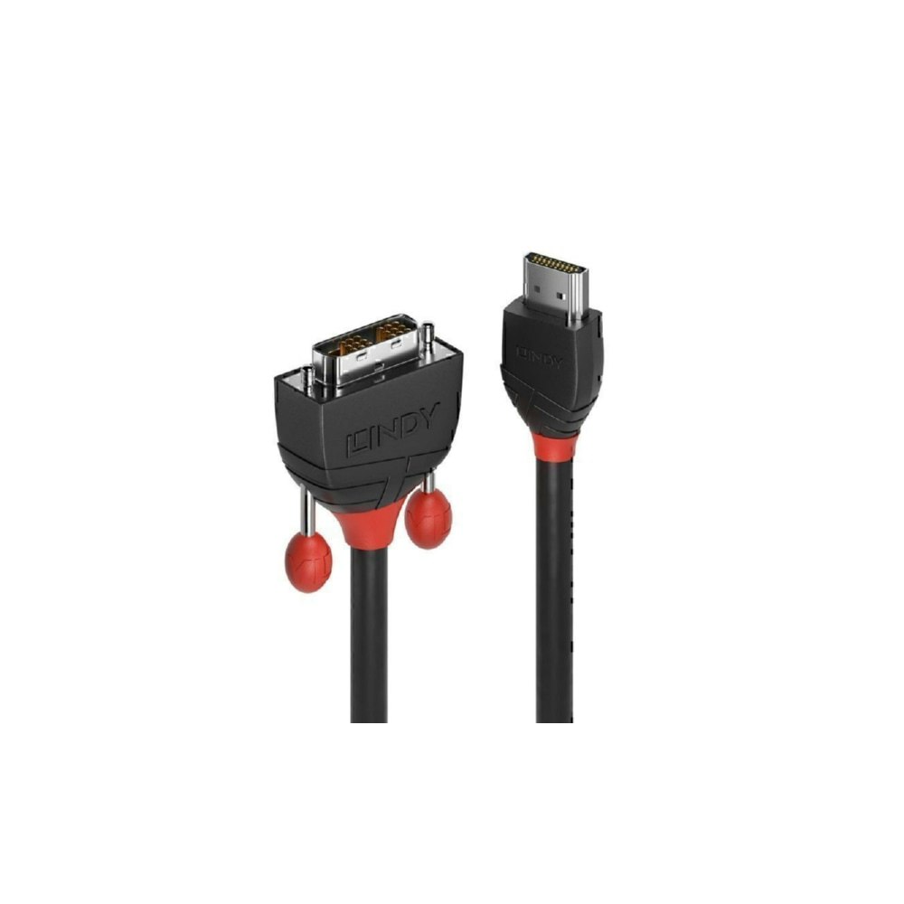 Lindy 2m HDMI-DVI-D Cable BL