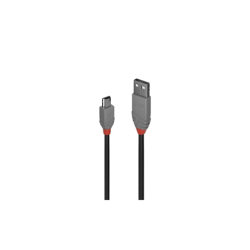 Lindy 1m USB2 A-Mini-B, AL