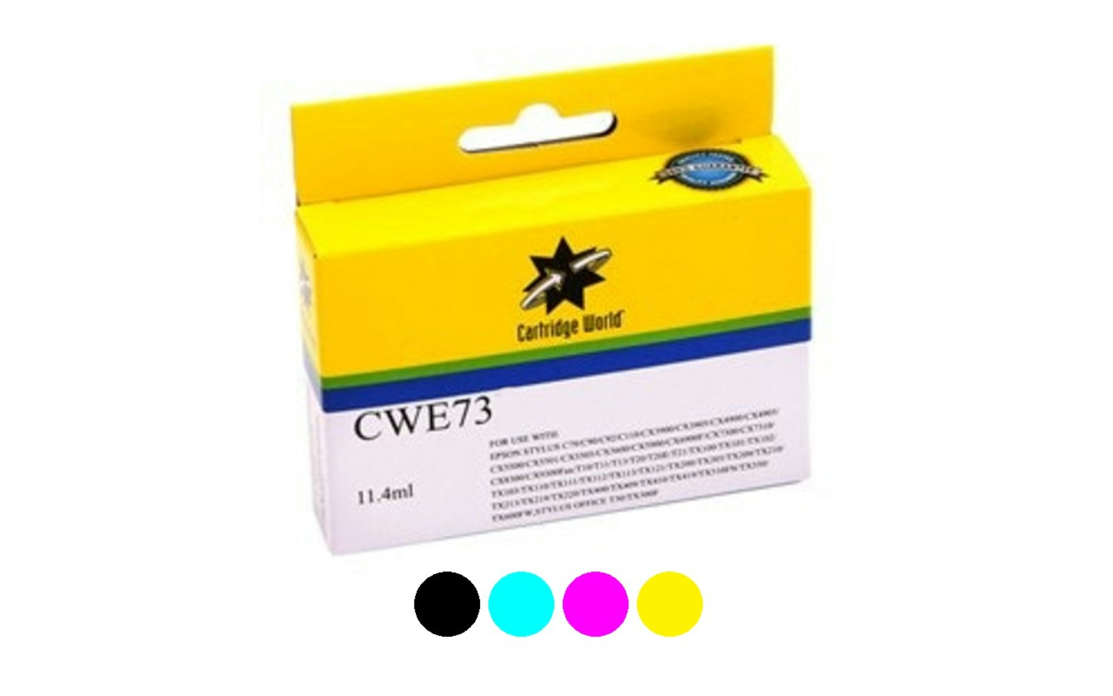 Cartridge World Epson 73N Yellow Ink Cartridge Cartridge World Epson 73N Yellow Ink Cartridge