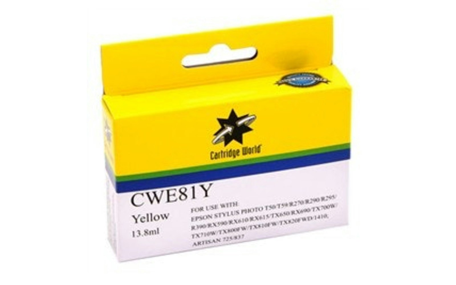 Cartridge World Epson 81N Yellow Ink Cartridge Cartridge World Epson 81N Yellow Ink Cartridge