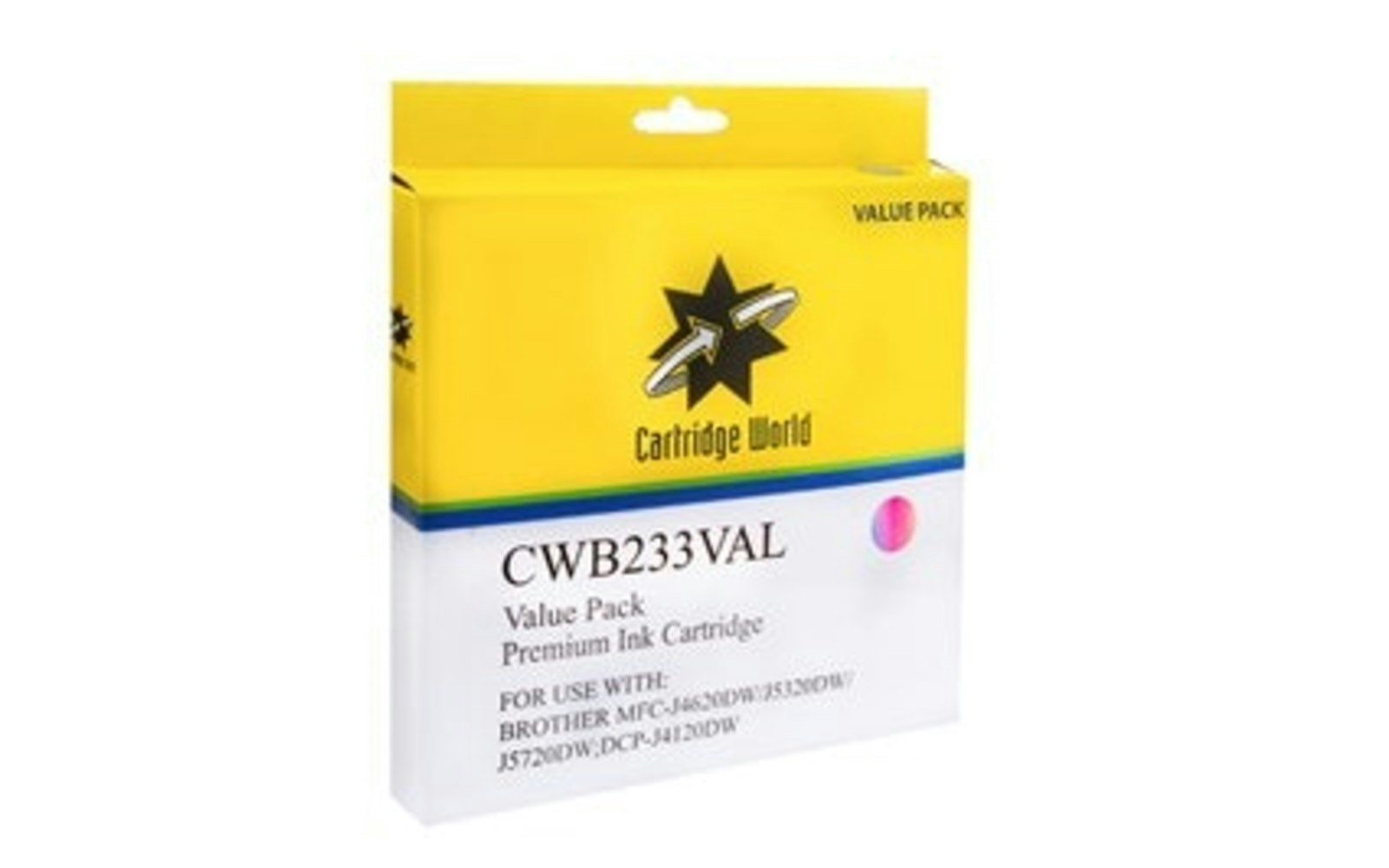 Cartridge World Brother LC-233 Ink Value Pack Cartridge World Brother LC-233 Ink Value Pack