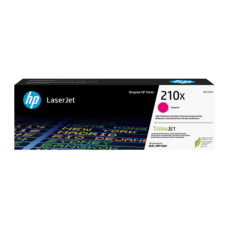 HP #210X Magenta Toner W2103X OEM HP #210X Magenta Toner W2103X OEM