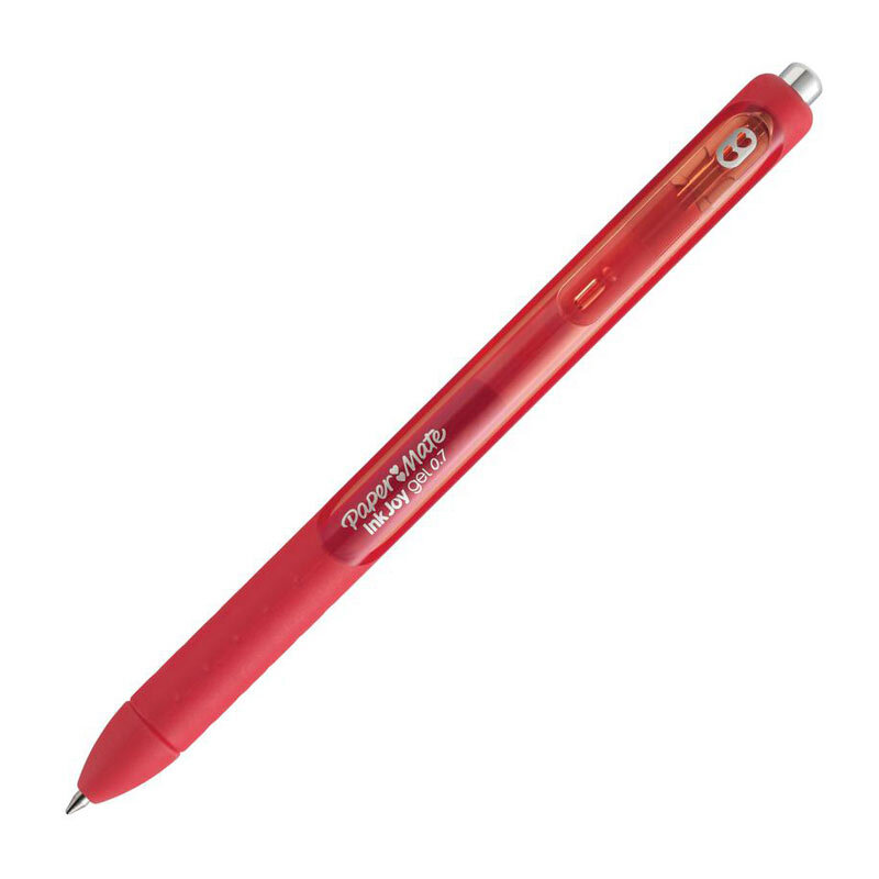 Paper Mate Inkjoy RT Gel Pen Red Boxes X 12