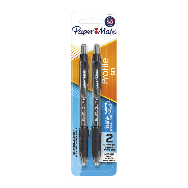 Paper Mate Profile Pen 0.7 Blk Packet of 2 Boxes X 6 Paper Mate Profile Pen 0.7 Blk Packet of 2 Boxes X 6